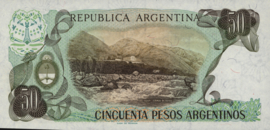 Argentinië P314.a2 50 Pesos Argentinos 1983-85 (No date)