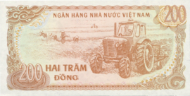 Viet Nam P100.b 200 Dông 1987