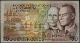 Luxembourg P14A 100 Francs 1981