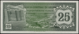 Aruba   PLAR1.3a 25 Florin 1986