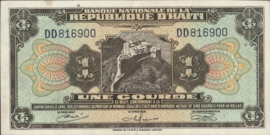 Haiti P190.a 1 Gourde 1967 (No date)
