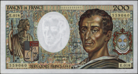 Frankrijk P155 200 Francs 1981-94
