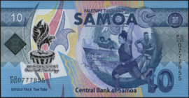 Samoa  P45/B121 10 Tala 2019