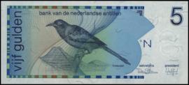 Nederlandse Antillen  PLNA19.1a 5 Gulden 1986