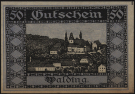 Oostenrijk - Noodgeld - Walding KK. 1132 50 Heller 1920