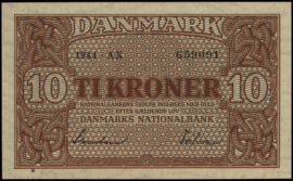 Denemarken  P36.a 10 Kroner 1944
