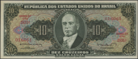 Brazilië P177.a 10 Cruzeiros (old) 1962 (No Date)