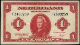 Nederland   PL5.b 1 Gulden 1943