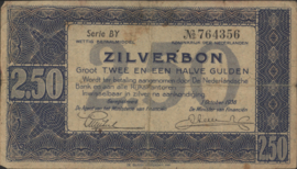 Nederland  PL14 2½ Gulden 1938