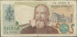 Italy P103 2,000 Lire 1983