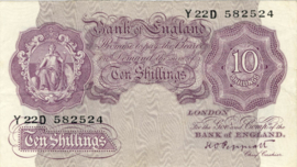 Engeland/VK P366 10 Shillings ND (1940-1948)