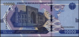 Uzbekistan B219 10.000 Som 2021