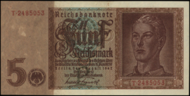 Duitsland P186 5 Reichsmark 1942