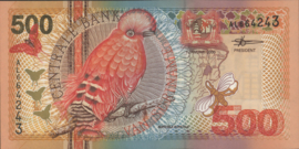 Suriname  PLS22.5.a 500 Gulden 2000