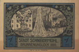 Germany - Emergency issues - Schneidemühl Grab/Mehl.:1191 1 Mark 1922 (No date)