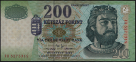 Hungary P187/B568 200 Forint 2001