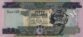 Solomon islands  P24 50 Dollars 2001