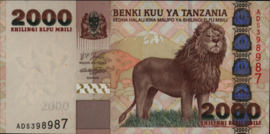 Tanzania  P37 2.000 Shillings 2003