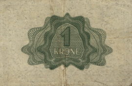 Noorwegen  P15.h 1 Krone 1947