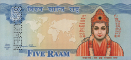 Maharishi Global Financing Research 5 Raam 2001 SPECIMEN