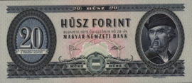 Hongarije P169 20 Forint 1969/75