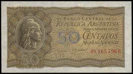 Argentinië P261 50 Centavos 1951 (ND)