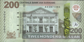 Surinam Dollars PLSD2.6.a 200 Dollars 2024