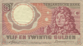 Netherlands  PL68 25 Gulden 1955