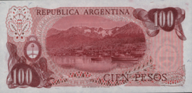 Argentinië P302 100 Pesos 1976-78 (No date)