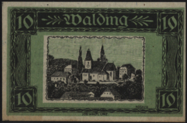 Austria - Emergency issues - Walding KK. 1132 10 Heller 1920