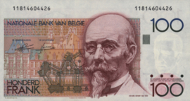 Belgium P142.a 100 Francs 1982-1994 (No date)