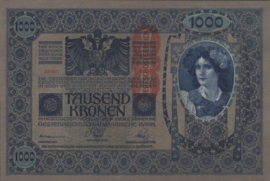 Austria-Hungary  P59 1,000 Kronen 1902