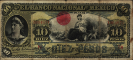 Mexico PS257 10 Pesos 1911
