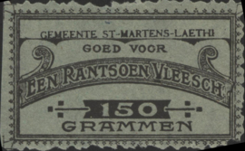België - Noodgeld - Sint-Martens   NL0.Grijs 150 Grammen 1914-'18 (No date)