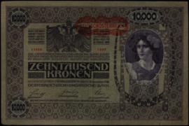 Duits-Oostenrijk  P65 10.000 Kronen 1918
