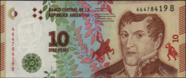 Argentinië P360 10 Pesos 2016 (No date)