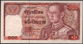 Thailand  P89.p 100 Baht 1978 (No date)