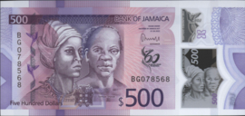 Jamaica  P98 500 Dollar 2022