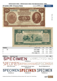 Catalogus Papiergeld Nederland & voormalige koloniën 1760-Heden. Deel 2. [Engelstalig]