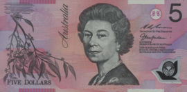 Australia  P51.c 5 Dollars 1995- (No date)