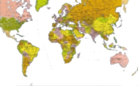 Countries per continent