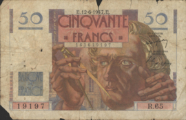 Frankrijk P127.b 50 Francs 1947