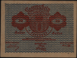 Oostenrijk - Noodgeld - Poysdorf KK.776 20 Heller 1920