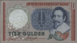 Nederland  PL45.c ROOD 10 Gulden 1953