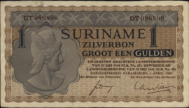 Suriname  PLS14.1/P108 1 Gulden 1960