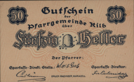 Oostenrijk - Noodgeld - Kilb KK.:437 50 Heller 1920