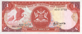 Trinidad and Tobago  P36 1 Dollar 1985 (No Date)