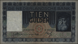 Netherlands  PL36/AV029 10 Gulden 1934