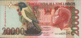 Sao Tome and Principe  P67.b 20,000 Dobras 1996