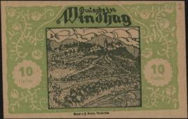 Austria - Emergency issues - Windhag bei Waidhofen an der Ybbs KK. 1244 10 Heller 1920